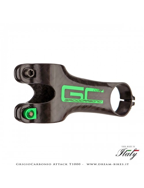 GrigioCarbonio Attack T1000 Attacco Manubrio Carbon, il più leggero al mondo!