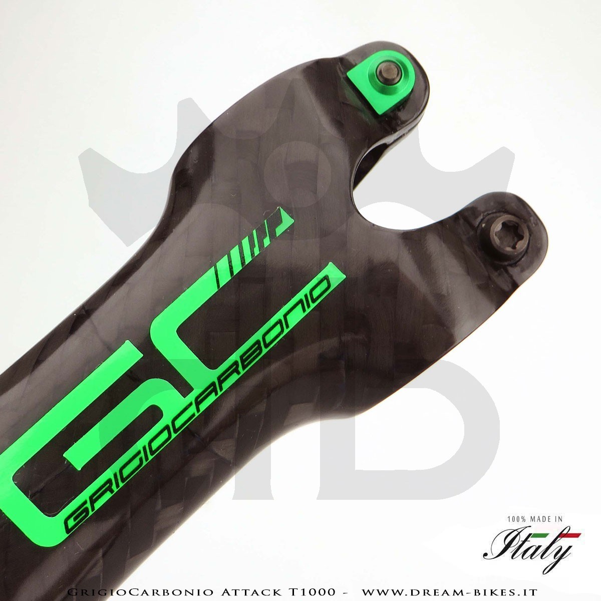 GrigioCarbonio Attack T1000 Attacco Manubrio Carbon, il più leggero al mondo!