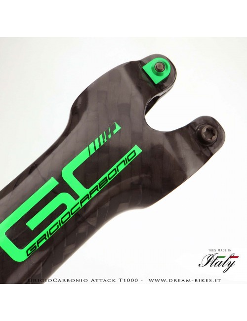 GrigioCarbonio Attack T1000 Attacco Manubrio Carbon, il più leggero al mondo!