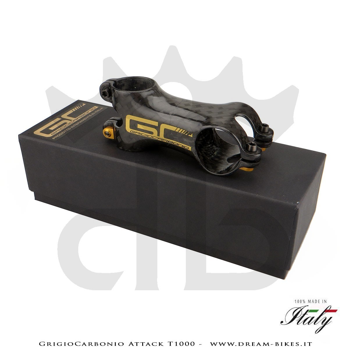 GrigioCarbonio Attack T1000 Carbon Stem, The Lightest In The World!