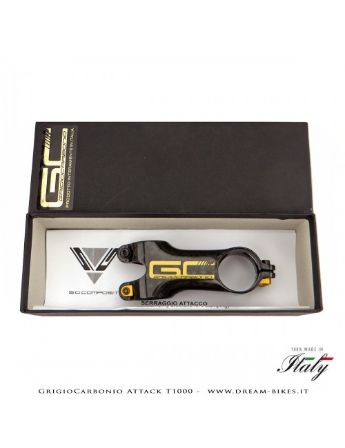 GrigioCarbonio Attack T1000 Carbon Stem, The Lightest In The World!