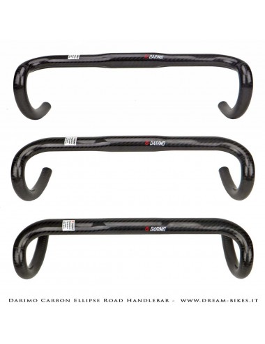 Darimo Carbon Curva Manubrio Strada Ellipse da 121 gr.