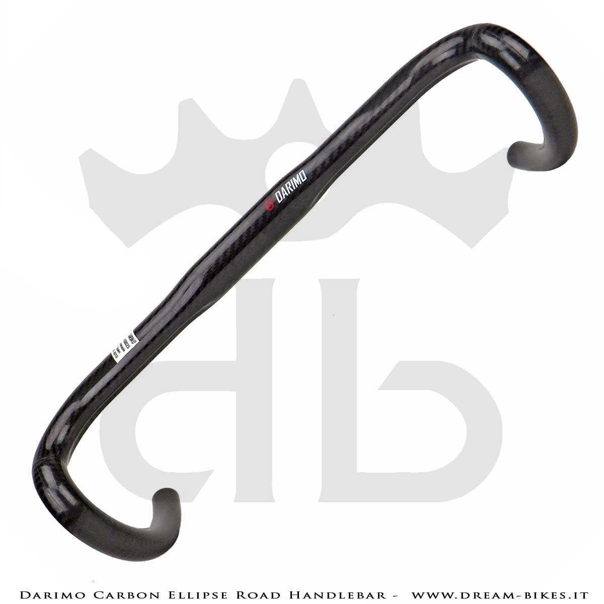 Darimo Carbon Curva Manubrio Strada Ellipse da 121 gr.
