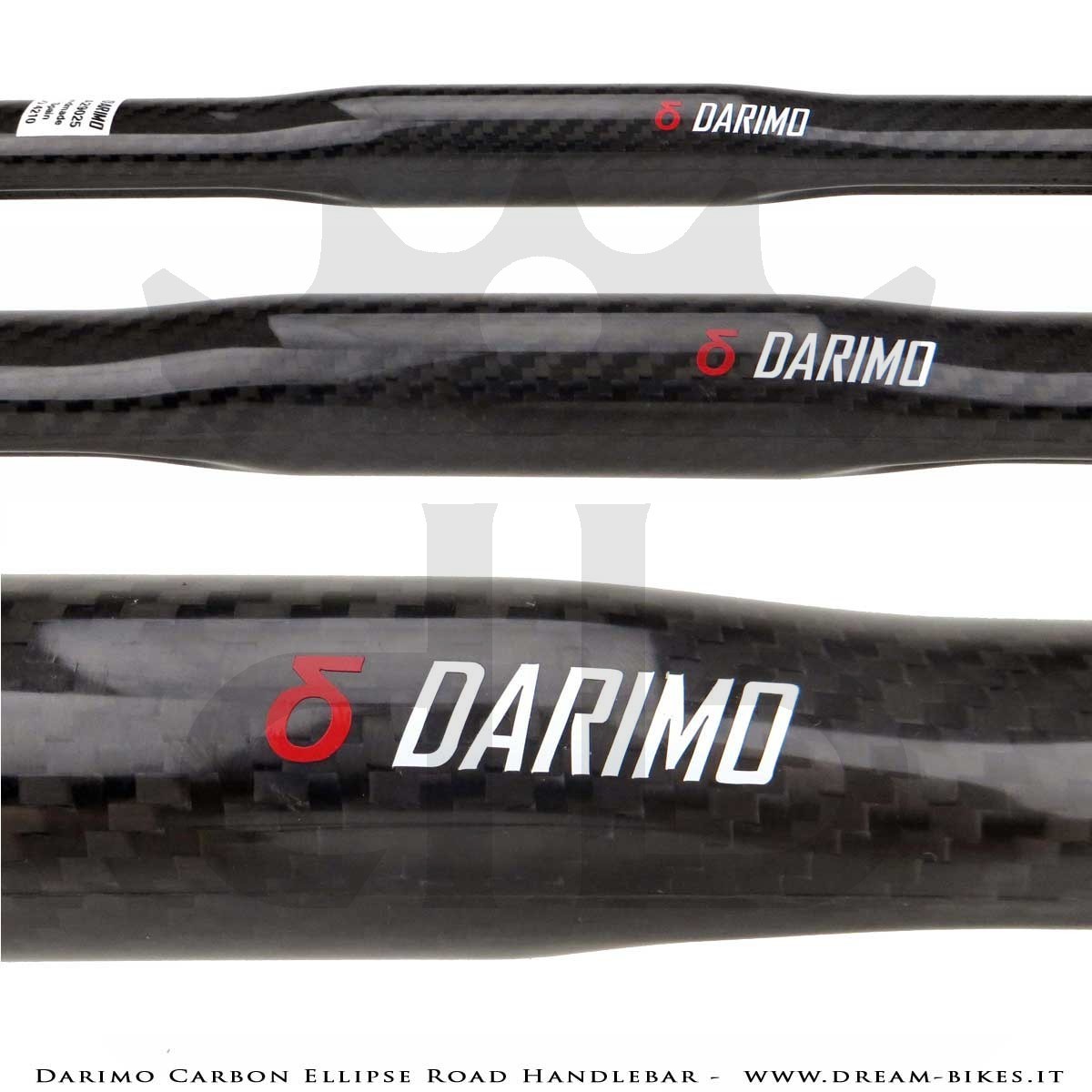 Darimo Carbon Curva Manubrio Strada Ellipse da 121 gr.