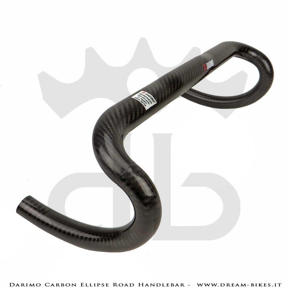 Darimo Carbon Curva Manubrio Strada Ellipse da 121 gr.