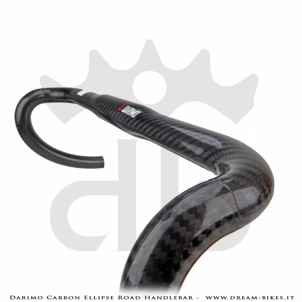 Darimo Carbon Curva Manubrio Strada Ellipse da 121 gr.