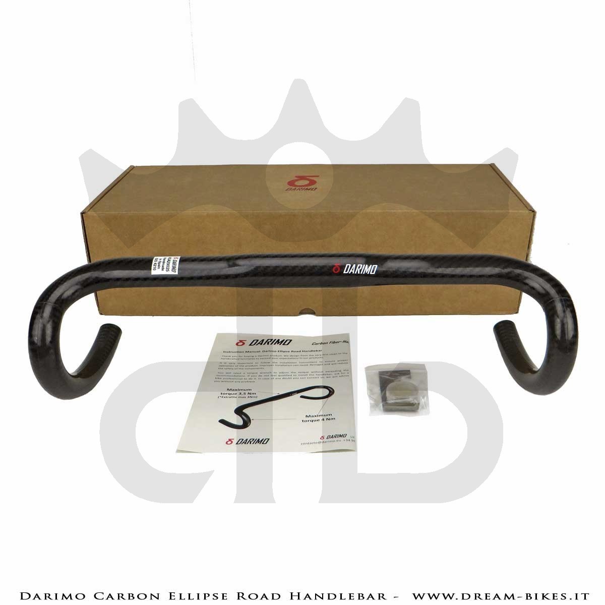 Darimo Carbon Ellipse Road Handlebar From 121 gr.