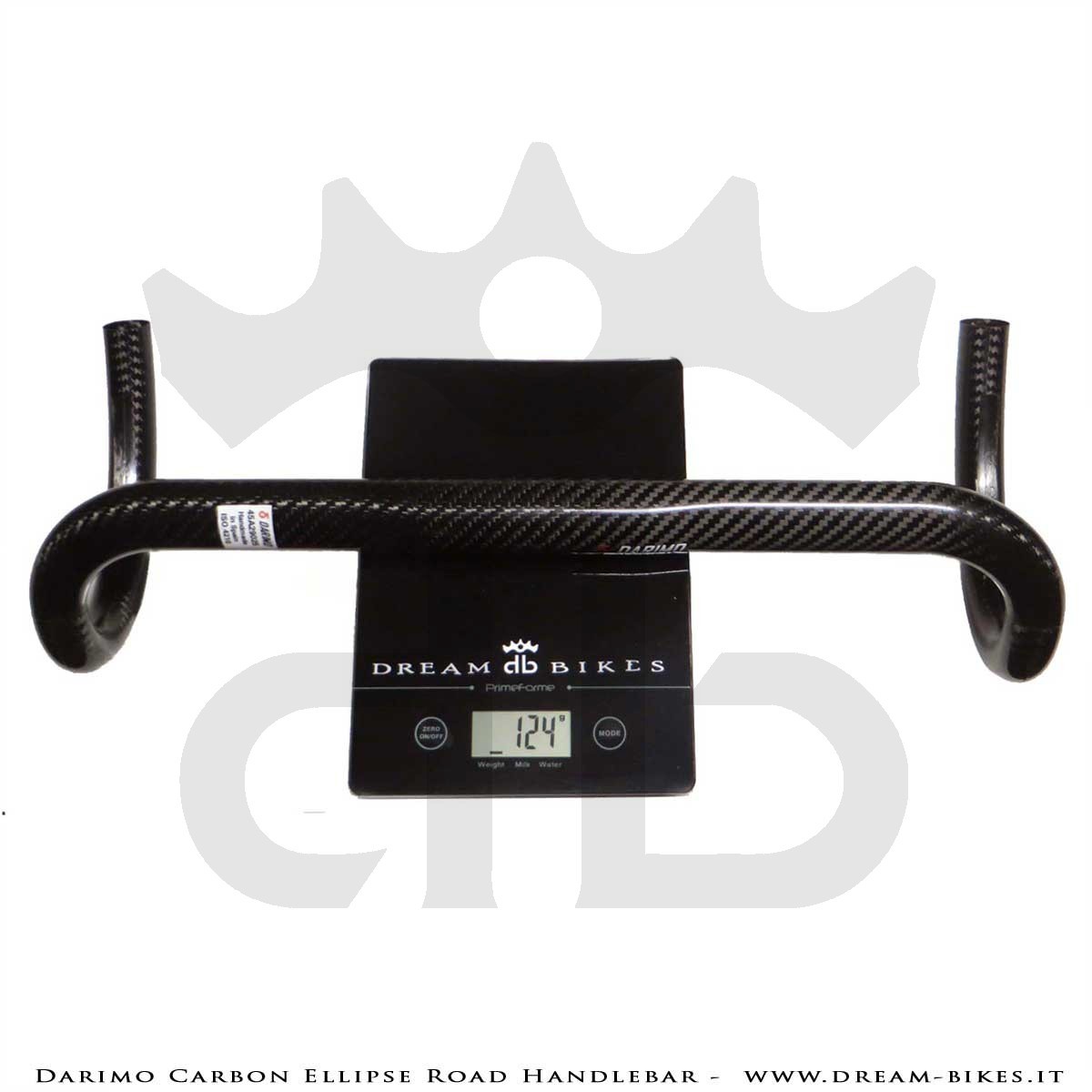 Darimo Carbon Ellipse Road Handlebar From 121 gr.