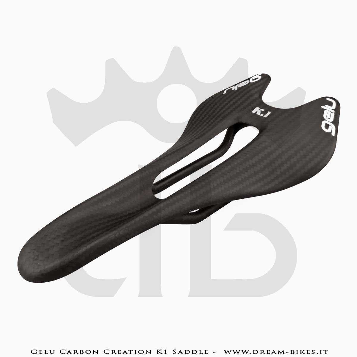 Gelu Carbon Creation K1 Full Carbon Ultralight Saddle 49 gr.