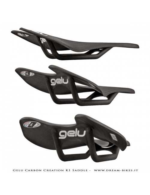 Gelu Carbon Creation K1 Full Carbon Ultralight Saddle 49 gr.