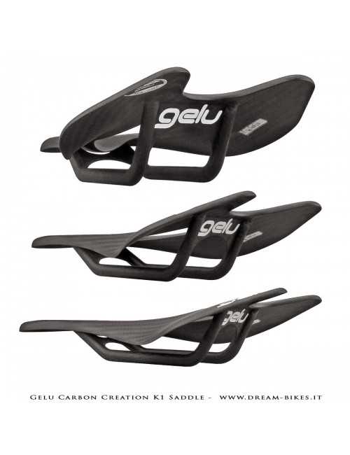Gelu Carbon Creation K1 Full Carbon Ultralight Saddle 49 gr.