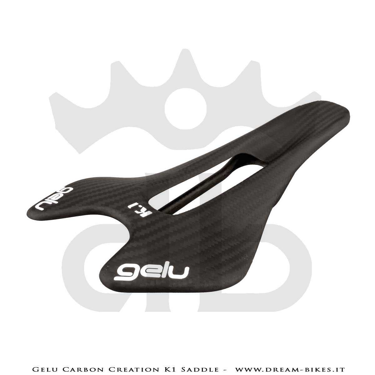Gelu Carbon Creation K1 Full Carbon Ultralight Saddle 49 gr.