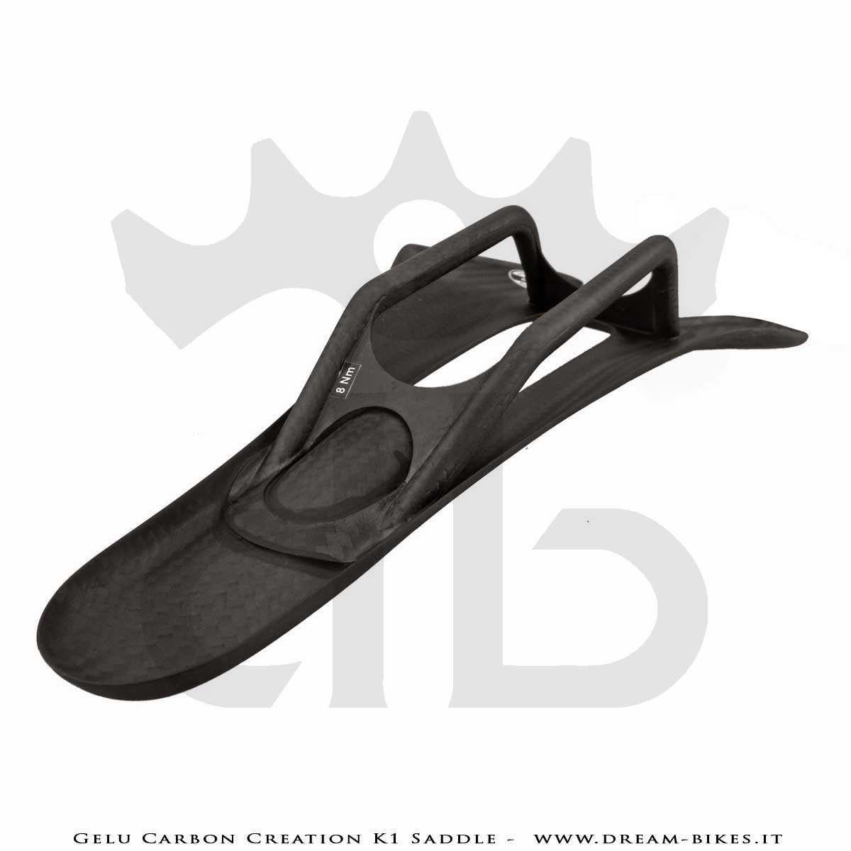 Gelu Carbon Creation K1 Full Carbon Ultralight Saddle 49 gr.