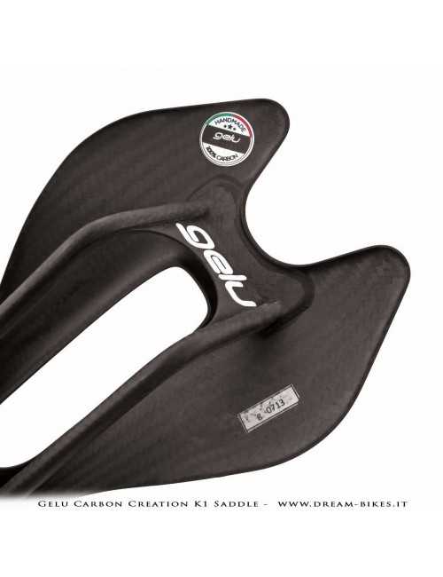 Gelu Carbon Creation K1 Full Carbon Ultralight Saddle 49 gr.