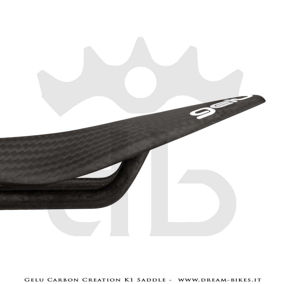 Gelu Carbon Creation K1 Full Carbon Ultralight Saddle 49 gr.