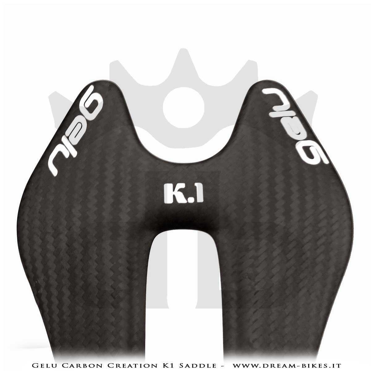 Gelu Carbon Creation K1 Full Carbon Ultralight Saddle 49 gr.