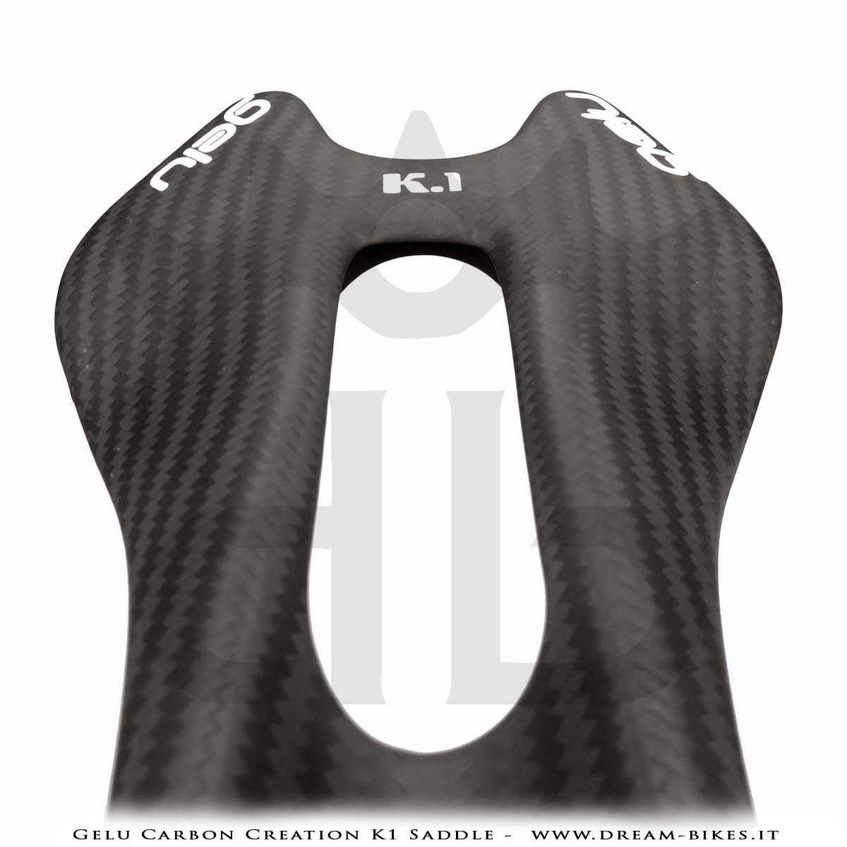 Gelu Carbon Creation K1 Full Carbon Ultralight Saddle 49 gr.