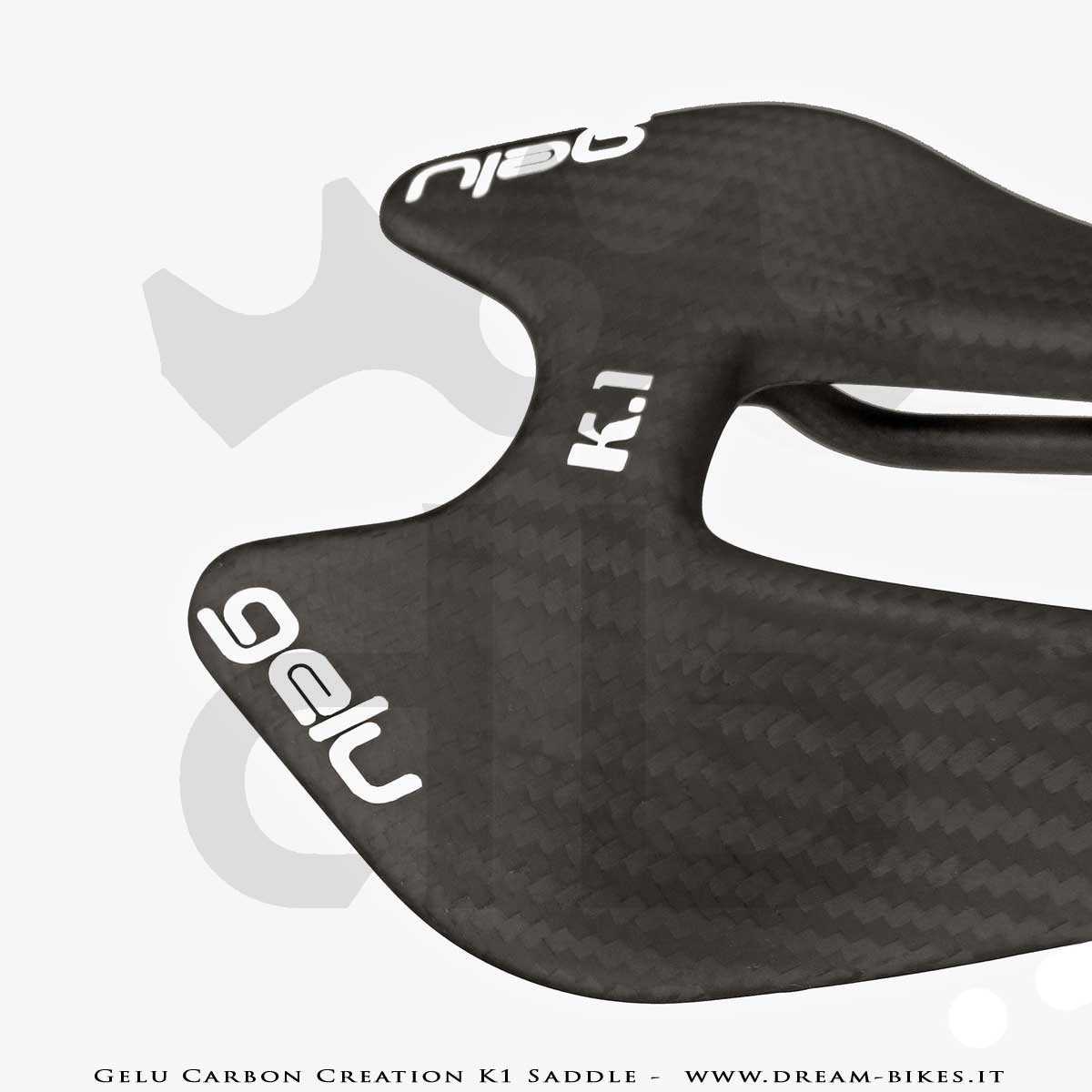 Gelu Carbon Creation K1 Full Carbon Ultralight Saddle 49 gr.