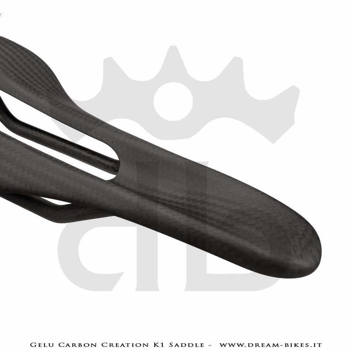 Gelu Carbon Creation K1 Full Carbon Ultralight Saddle 49 gr.