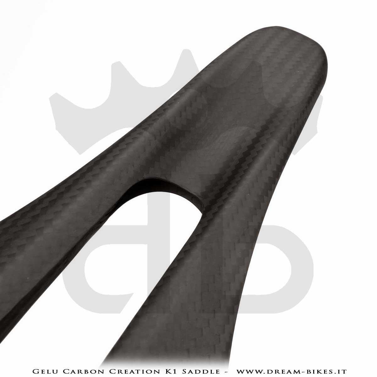 Gelu Carbon Creation K1 Full Carbon Ultralight Saddle 49 gr.