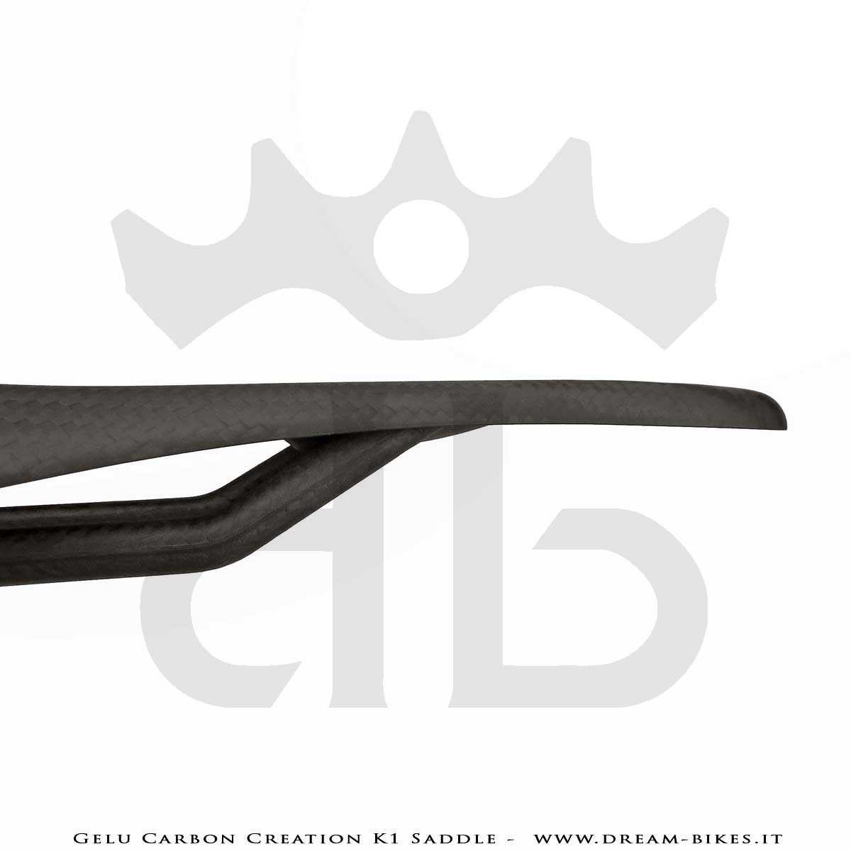 Gelu Carbon Creation K1 Full Carbon Ultralight Saddle 49 gr.