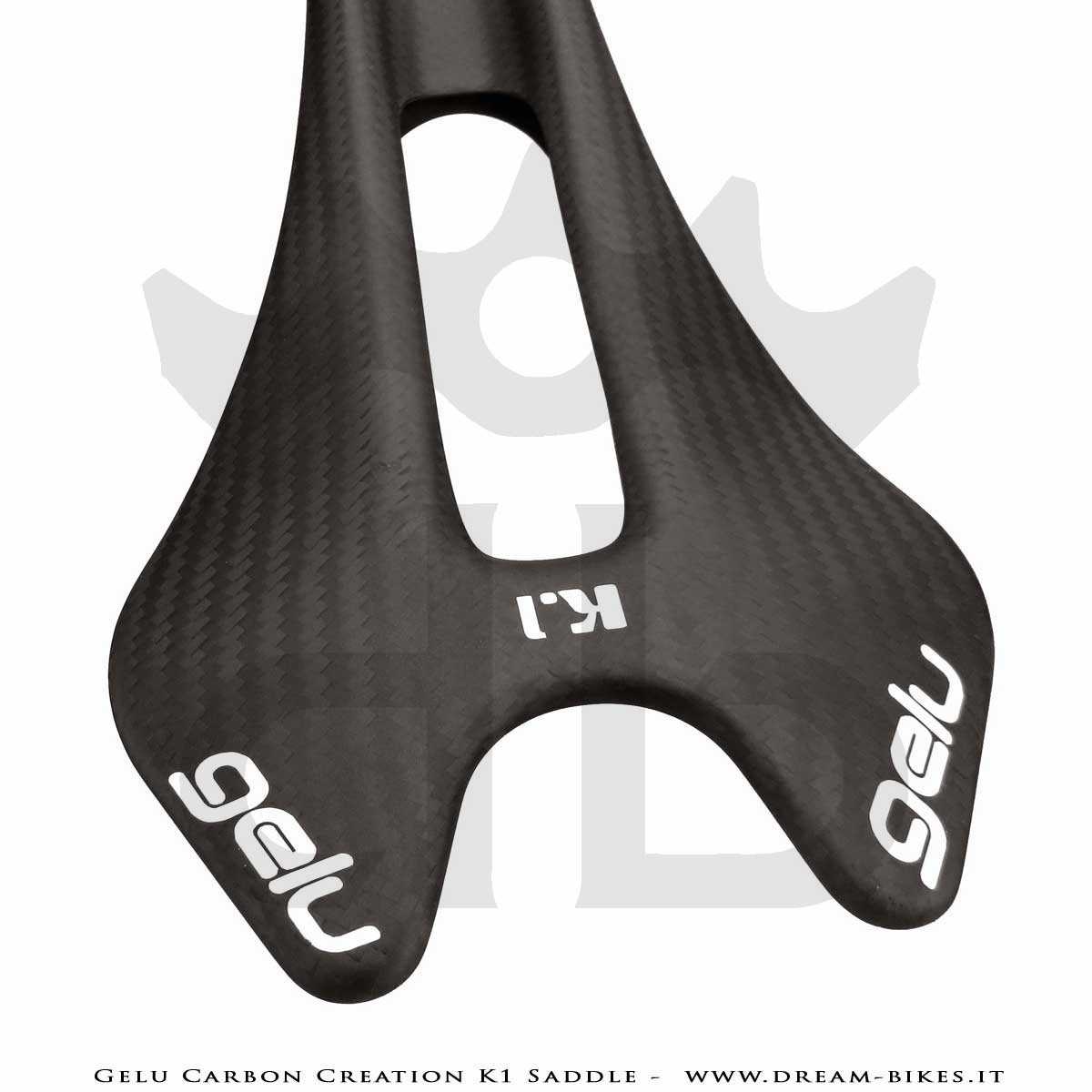 Gelu Carbon Creation K1 Full Carbon Ultralight Saddle 49 gr.