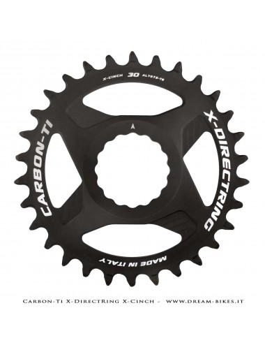 Carbon-Ti X-DirectRing X-Cinch Monocorona in Alluminio