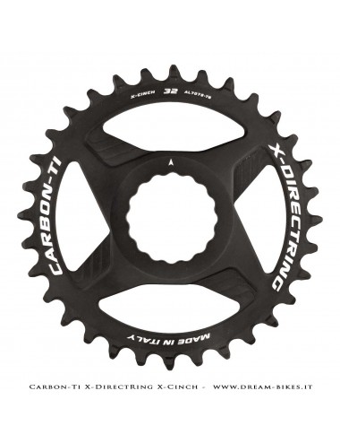 Carbon-Ti X-DirectRing X-Cinch Monocorona in Alluminio