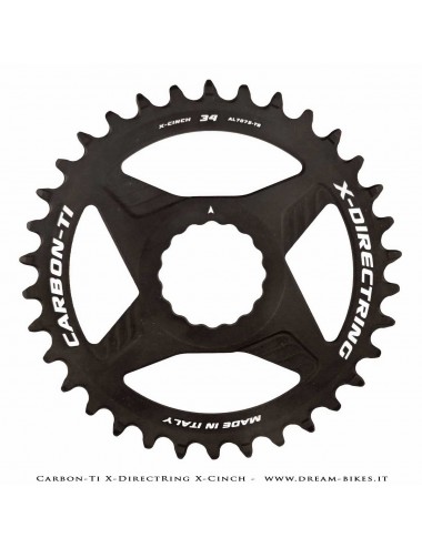 Carbon-Ti X-DirectRing X-Cinch Monocorona in Alluminio
