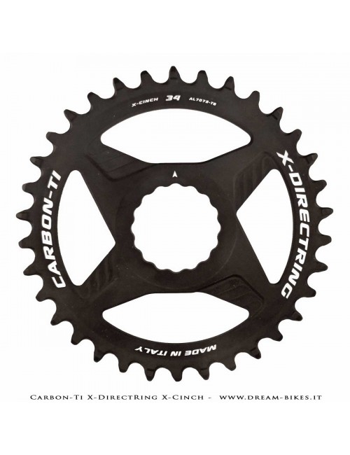 Carbon-Ti X-DirectRing X-Cinch Monocorona in Alluminio