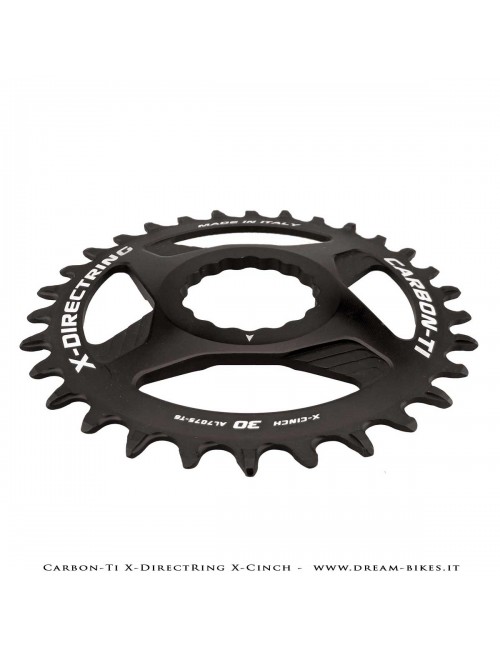 Carbon-Ti X-DirectRing X-Cinch Monocorona in Alluminio