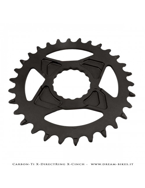 Carbon-Ti X-DirectRing X-Cinch Monocorona in Alluminio