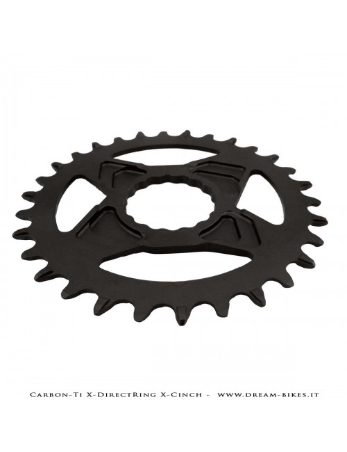 Carbon-Ti X-DirectRing X-Cinch Monocorona in Alluminio