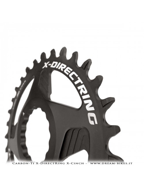 Carbon-Ti X-DirectRing X-Cinch Monocorona in Alluminio
