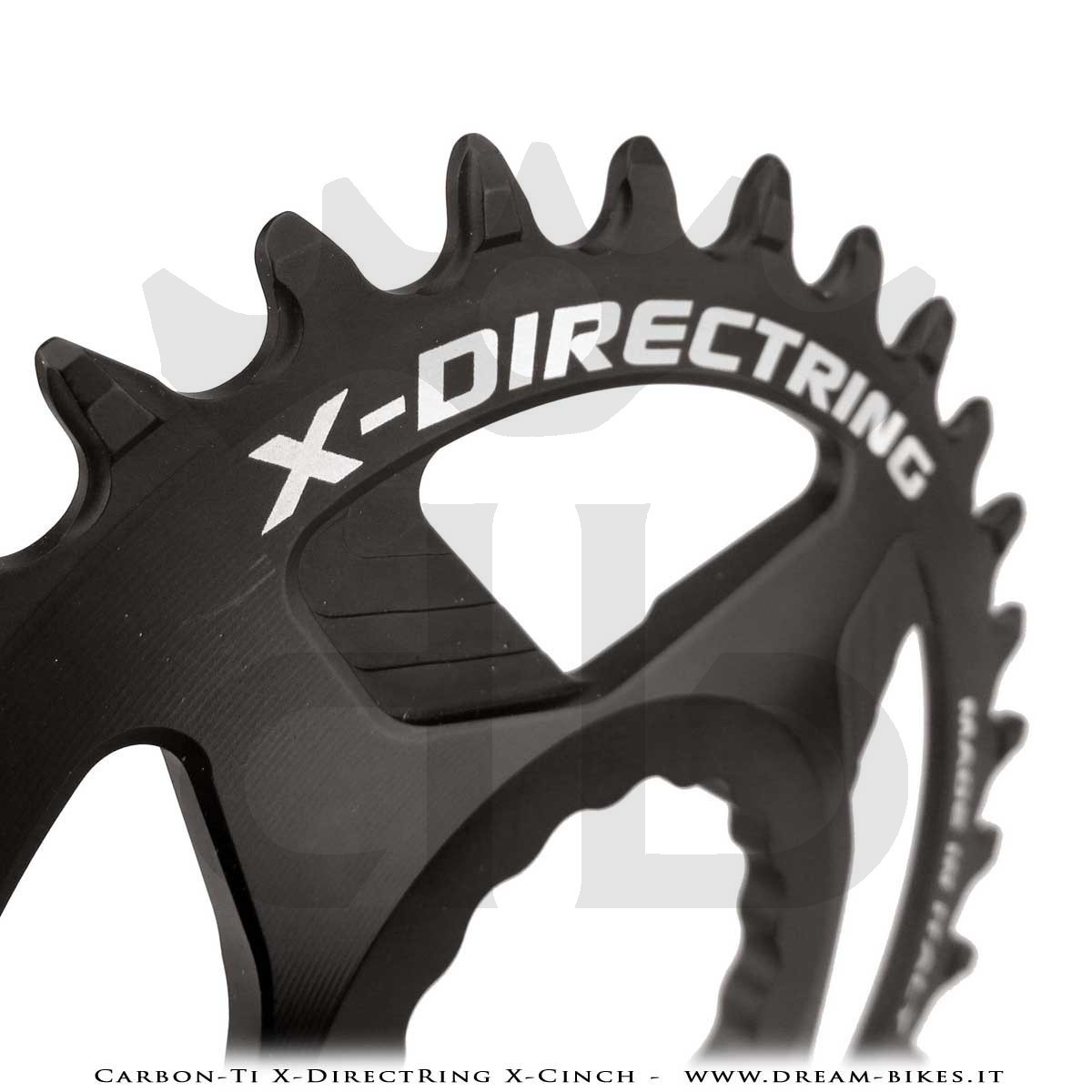 Carbon-Ti X-DirectRing X-Cinch Monocorona in Alluminio