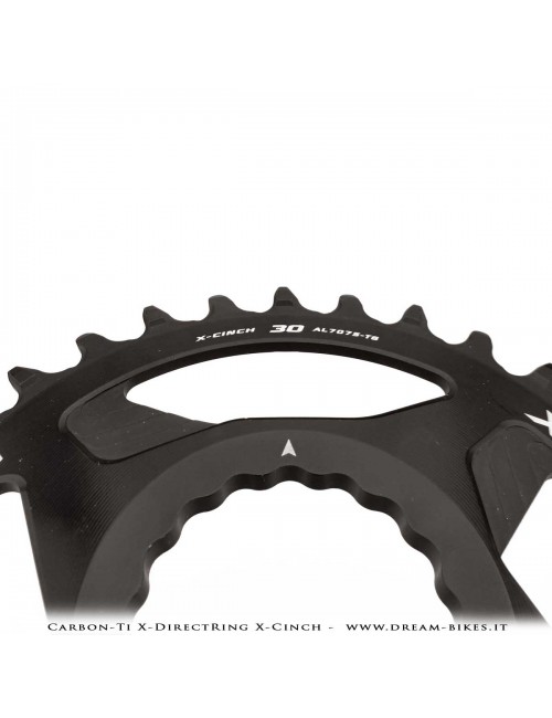Carbon-Ti X-DirectRing X-Cinch Monocorona in Alluminio