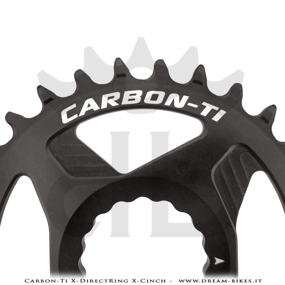 Carbon-Ti X-DirectRing X-Cinch Monocorona in Alluminio