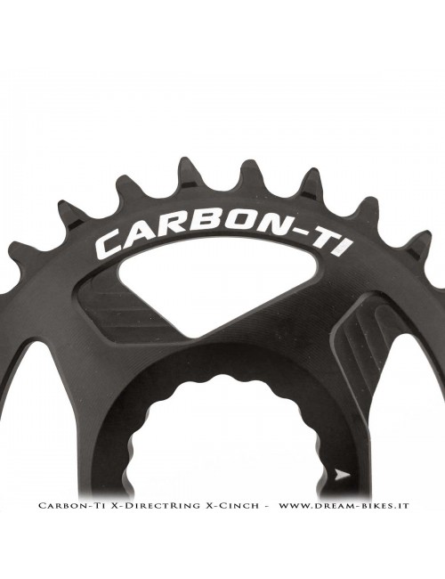 Carbon-Ti X-DirectRing X-Cinch Monocorona in Alluminio