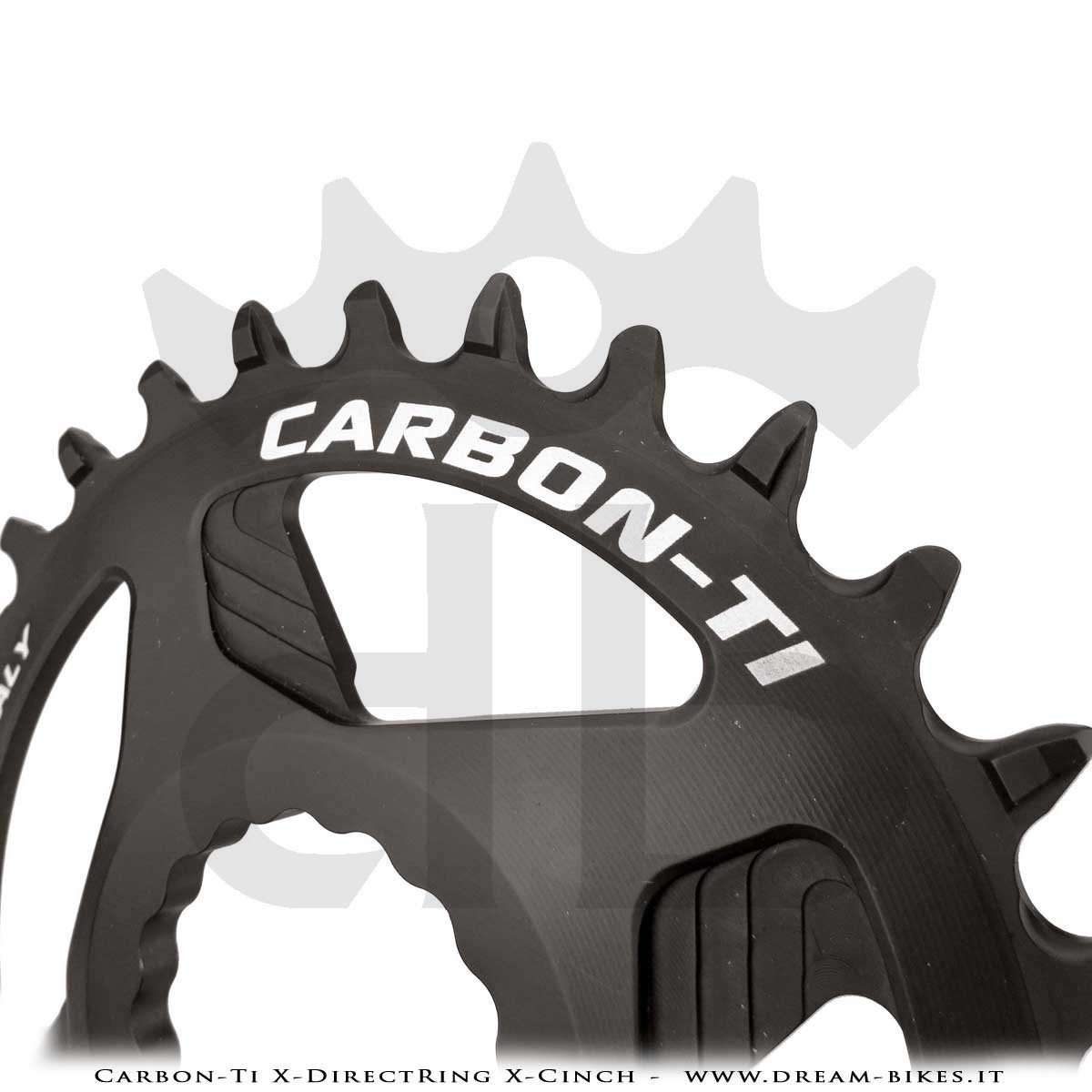 Carbon-Ti X-DirectRing X-Cinch Aluminium Monoring