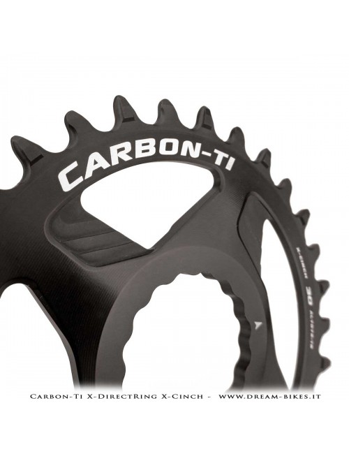 Carbon-Ti X-DirectRing X-Cinch Monocorona in Alluminio