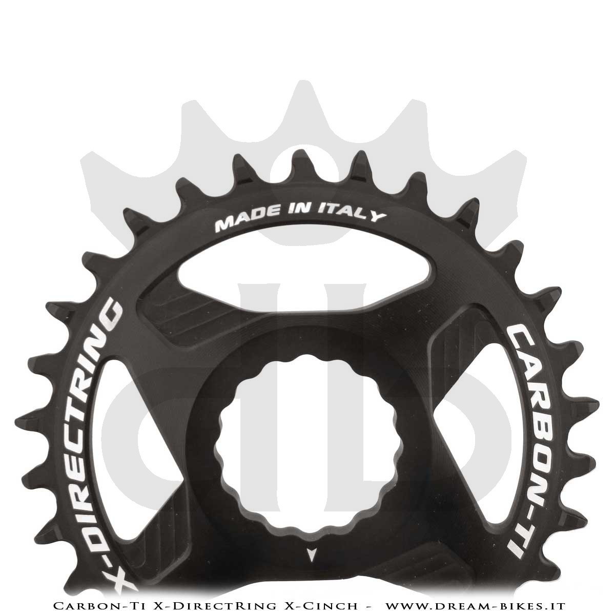 Carbon-Ti X-DirectRing X-Cinch Aluminium Monoring