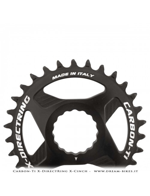 Carbon-Ti X-DirectRing X-Cinch Monocorona in Alluminio