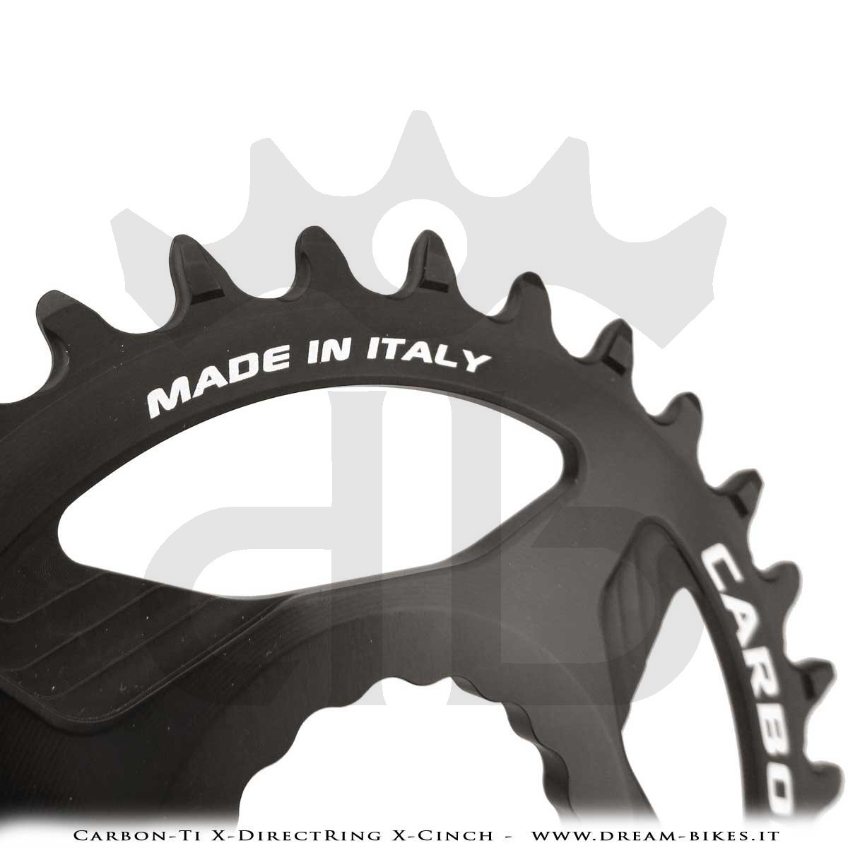 Carbon-Ti X-DirectRing X-Cinch Monocorona in Alluminio