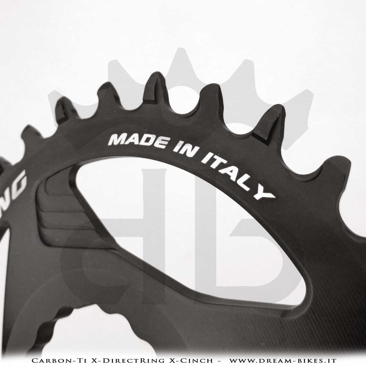 Carbon-Ti X-DirectRing X-Cinch Monocorona in Alluminio