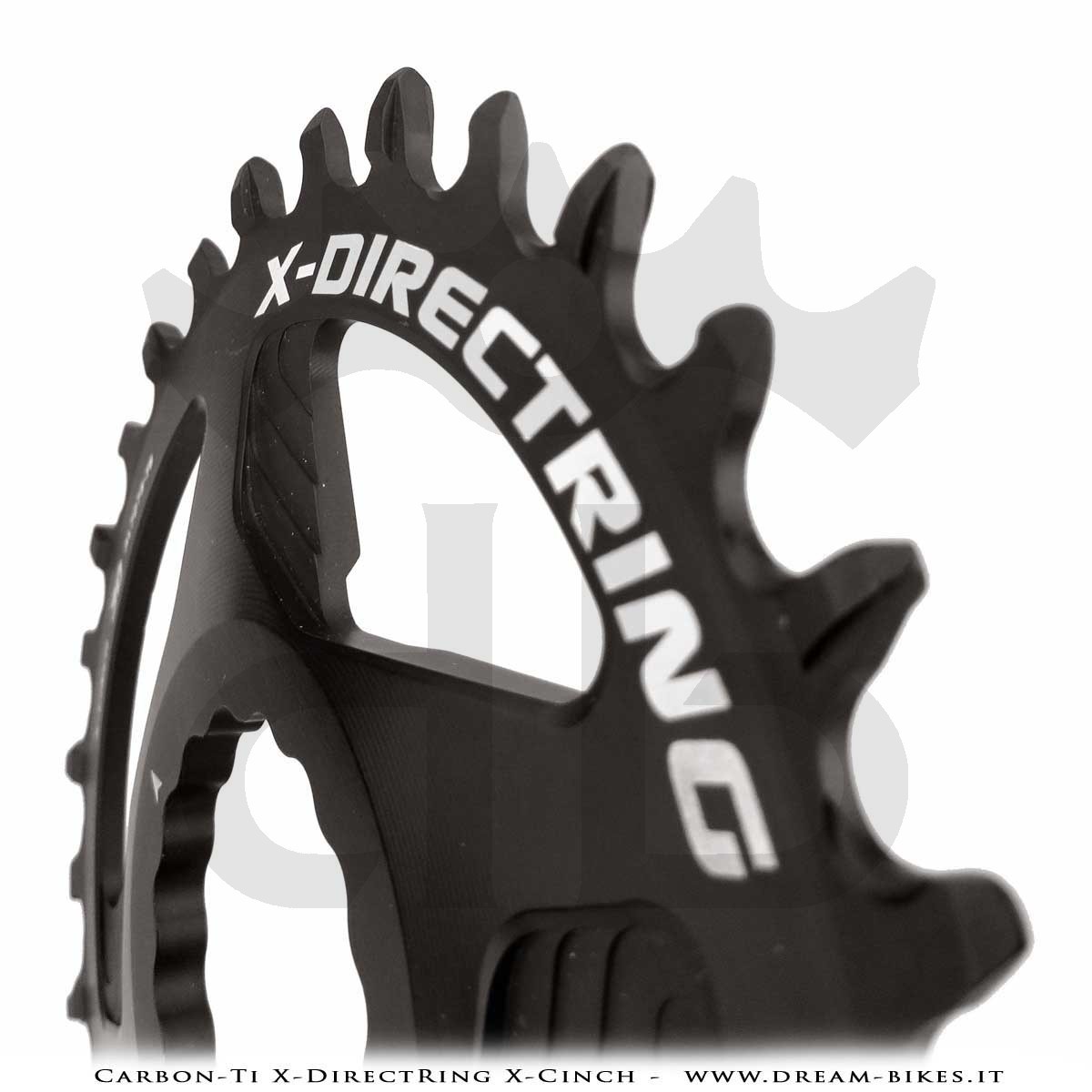 Carbon-Ti X-DirectRing X-Cinch Monocorona in Alluminio