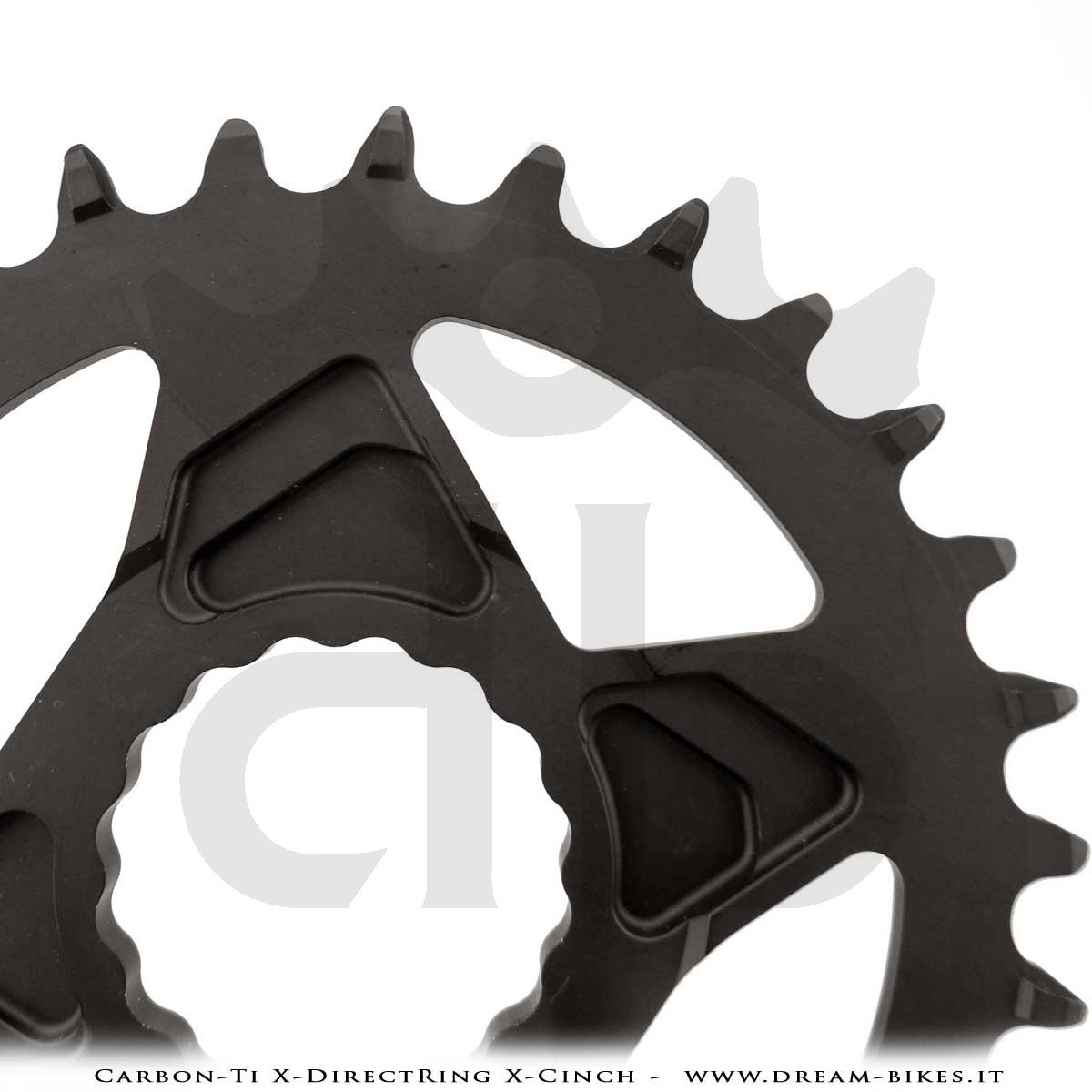 Carbon-Ti X-DirectRing X-Cinch Aluminium Monoring