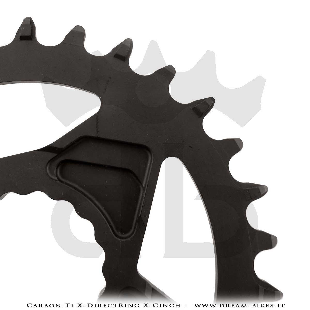 Carbon-Ti X-DirectRing X-Cinch Monocorona in Alluminio