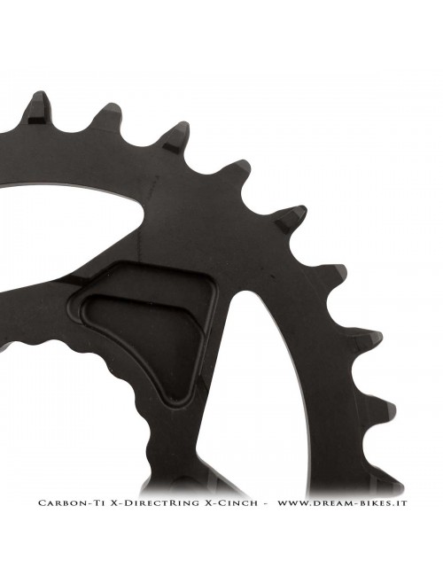 Carbon-Ti X-DirectRing X-Cinch Monocorona in Alluminio
