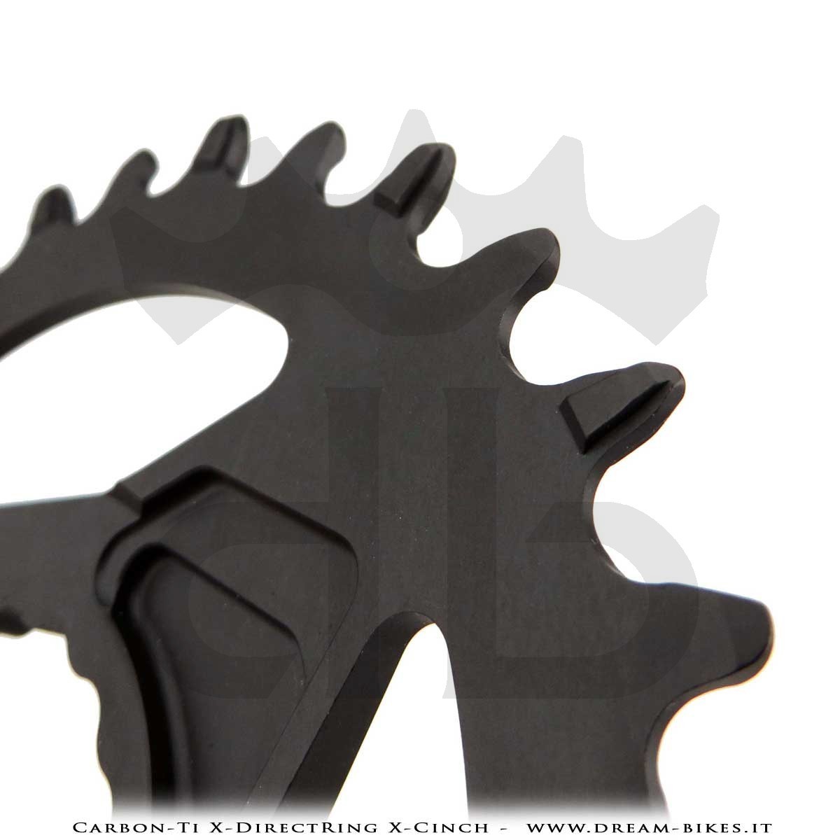 Carbon-Ti X-DirectRing X-Cinch Monocorona in Alluminio