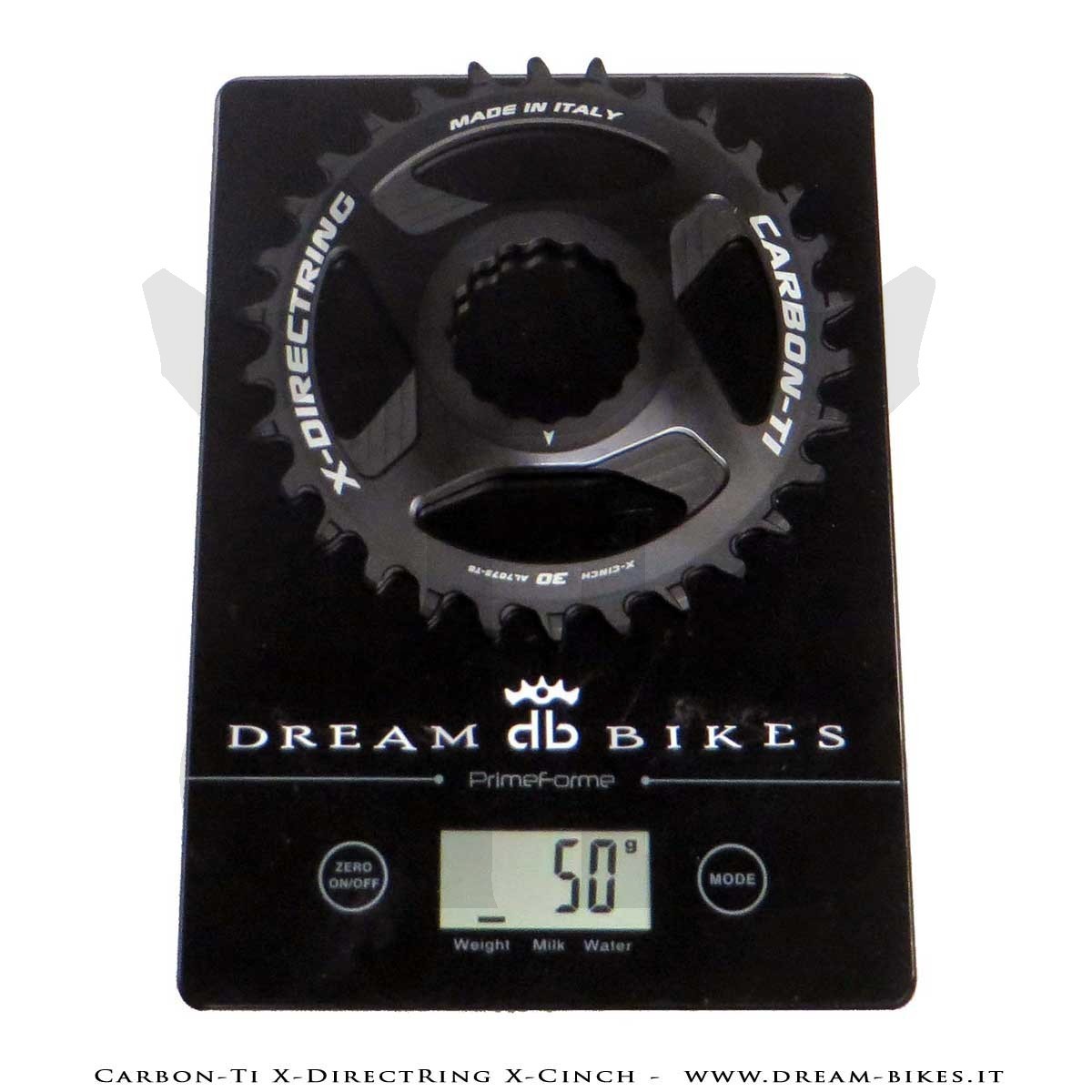 Carbon-Ti X-DirectRing X-Cinch Monocorona in Alluminio